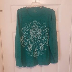 2XL Sonoma burnout henley shirt #25